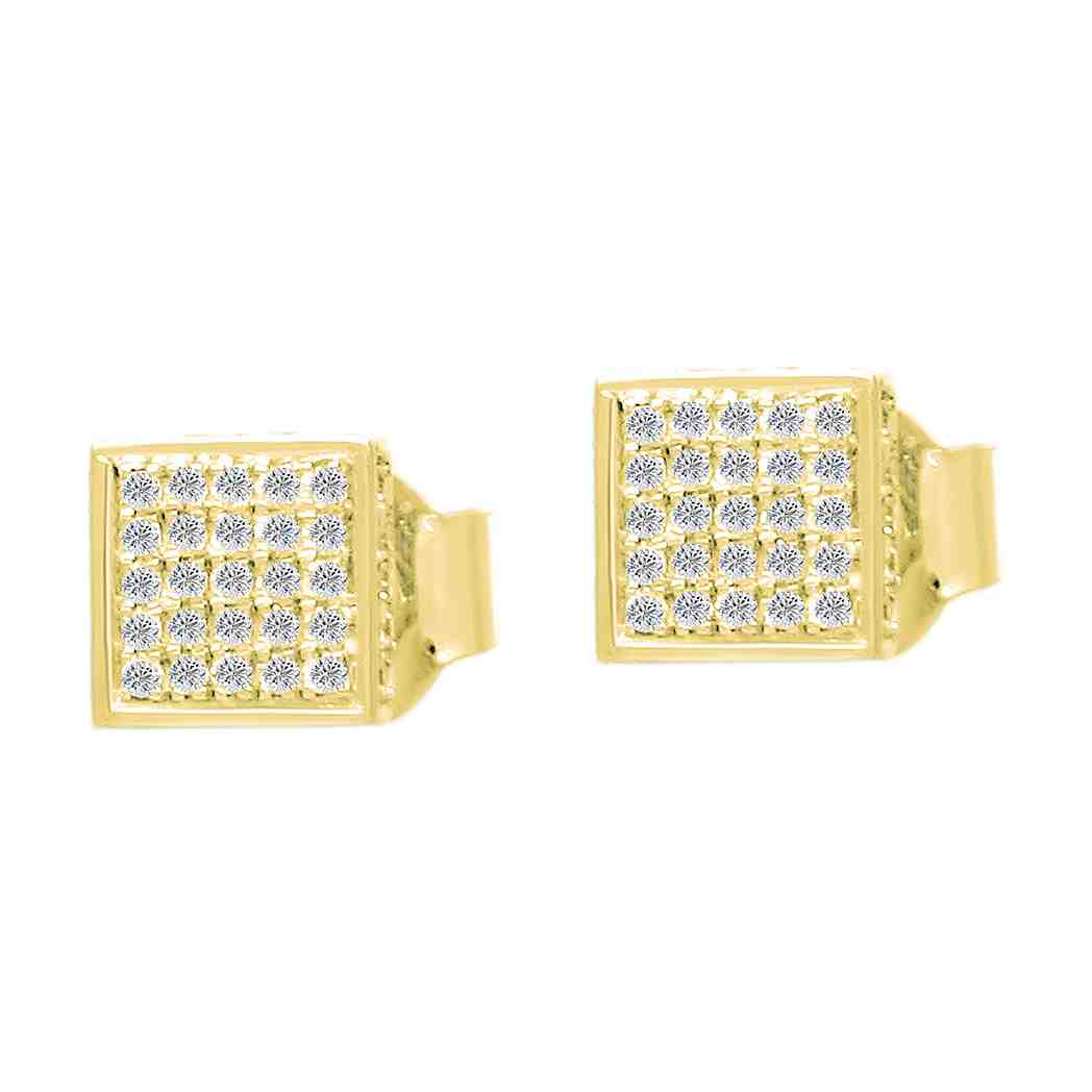 Squre Stud Earring ER23016A